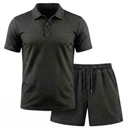 Capri Set - Ultrabequeme Shorts und Polohemd für Männer