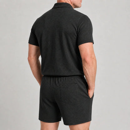 Capri Set - Ultrabequeme Shorts und Polohemd für Männer