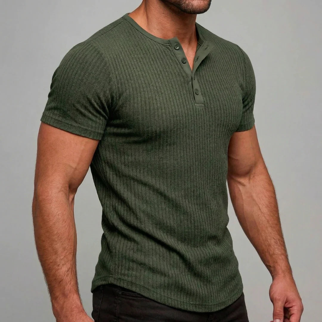 Siena - Ultrabequemes Henley-Shirt für Männer