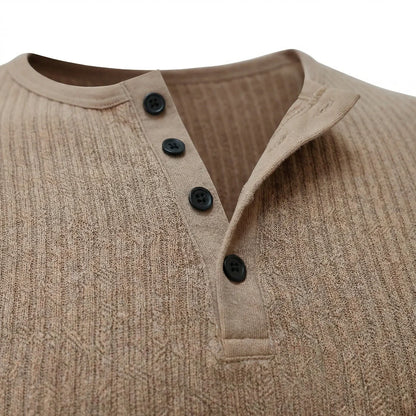 Siena - Ultrabequemes Henley-Shirt für Männer
