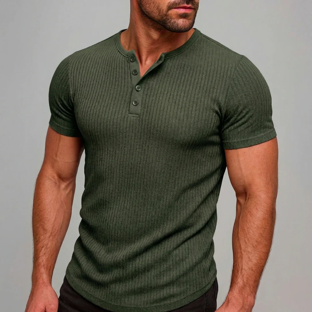 Siena - Ultrabequemes Henley-Shirt für Männer
